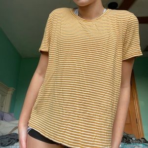 -american eagle stripped tee